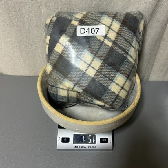 VTG White Stag Womens Plaid Wool Blend Blazer Size 12 English Countryside Preppy - Picture 9 of 9